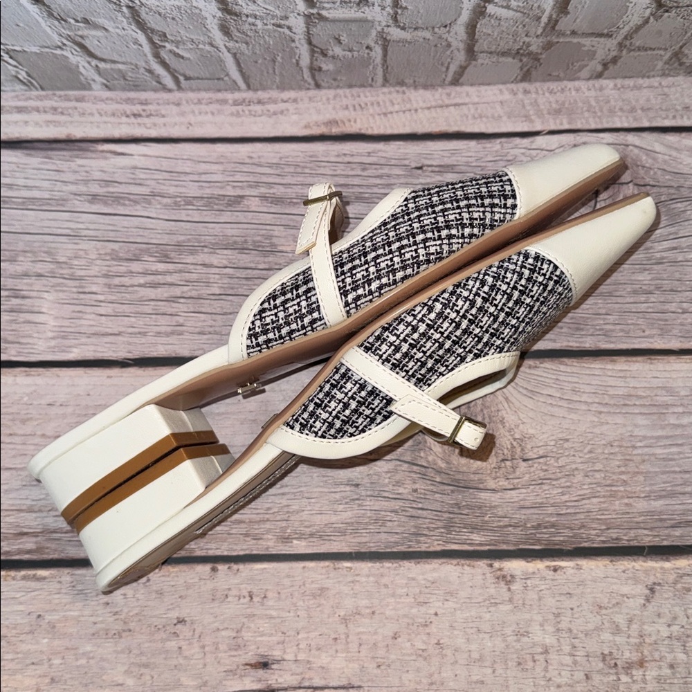 Tweed Backless Flats - Picture 9 of 11